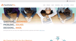Desktop Screenshot of facilitate.com